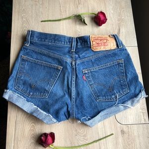 Levi’s High Waisted Shorts